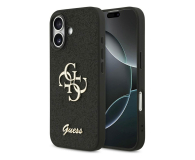 Etui do telefonów GUESS 4G Strap 4G Classic Logo do iPhone 17 czarny